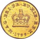 ⅓ Guinea - George III