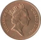 2 Pence - Elizabeth II (3rd portrait; non-magnetic)