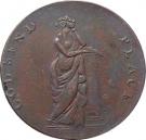 ½ Penny (Middlesex – Duke of York)