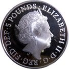 5 Pounds - Elizabeth II (5th portrait; House of Windsor)