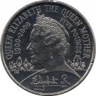 5 Pounds - Elizabeth II (4th portrait; Queen Mother)