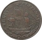 ½ Penny (Lothian - Leith)