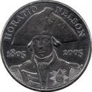 5 Pounds - Elizabeth II (4th portrait; Horatio Nelson)