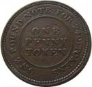 1 Penny (Flint Lead Works)