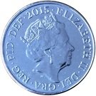 10 Pence - Elizabeth II (5th portrait; Royal Shield)