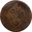 ½ Penny (Lancashire - Manchester / I. Fielding)