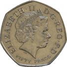 50 Pence - Elizabeth II (4th portrait; WWF)