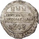 ½ Crown - Charles I (Oxford mint)