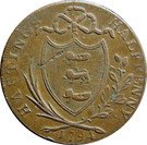 ½ Penny (Sussex - Hastings)