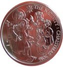 20 Pounds - Elizabeth II (5th portrait; Christmas)