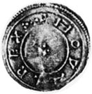 Penny - Howel Dda (Two line type)