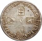 1 Shilling - William III (1st bust; Norwich mint)
