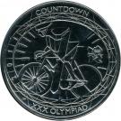 5 Pounds - Elizabeth II (4th portrait; XXX Olympiad, Countdown 1)