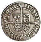 3 Pence - Edward VI (3rd period; Fine Silver issue)
