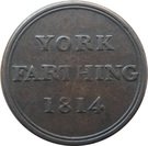 1 Farthing (York - Peace and Alliance)