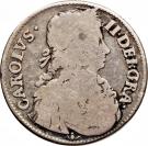 1 Merk - Charles II (1st Coinage)
