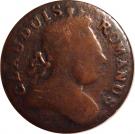 ½ Penny (Clauduis Romanus - Pax Pla Cid)