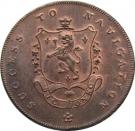 ½ Penny (Lancashire - Manchester / I. Fielding)