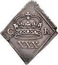 ½ Crown - Charles I (Newark siege coinage)
