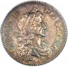 ½ Crown - Charles II (3rd portrait)