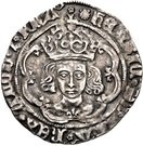 1 Groat - Henry VII (facing bust, London mint)