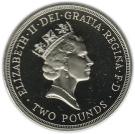 2 Pounds - Elizabeth II (Claim of Right; Silver Proof)