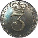 3 Pence - George II (Maundy Coinage)