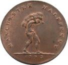 ½ Penny (Lancashire - Manchester / I. Fielding)
