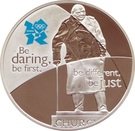 5 Pounds - Elizabeth II (Winston Churchill; Silver Proof)
