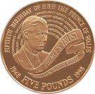 5 Pounds - Elizabeth II (Prince Charles; Gold Proof)