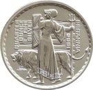 50 Pence - Elizabeth II (4th portrait; 1/4 oz Fine Silver)