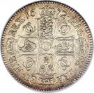 ½ Crown - Charles II (3rd portrait)