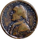 ½ Penny (Georgeivs Washington - North Wales)