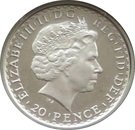 20 Pence - Elizabeth II (4th portrait; 1/10 oz Fine Silver)