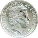 20 Pounds - Elizabeth II (4th portrait; Sir Winston Churchill)