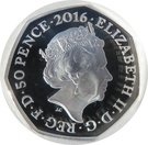 50 Pence - Elizabeth II (Squirrel Nutkin; Silver Proof)