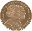 5 Pounds - Elizabeth II (Diamond Wedding; Gold Proof)