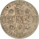 ½ Crown - George II