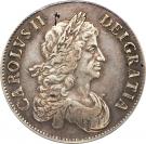 1 Crown - Charles II (2nd portrait)