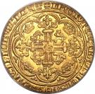 1 Noble - Edward III (Treaty coinage; London mint)
