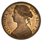 1 Penny - Victoria (2nd portrait)