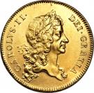 5 Guineas - Charles II