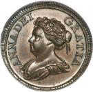 1 Farthing - Anne