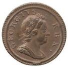 1 Farthing - George I (small planchet)