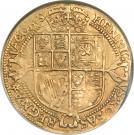 ½ Laurel - James I (3rd coinage; 1st bust)