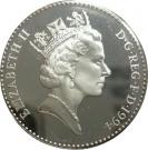 1 Pound - Elizabeth II (Scottish Lion; Silver Proof)
