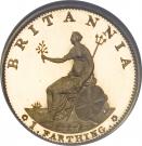 1 Farthing - George III (3rd issue; Proof)