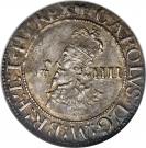 4 Pence - Charles I (Aberystwyth mint; no armor on bust)