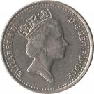 10 Pence - Elizabeth II (3rd portrait; small type)