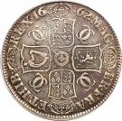 1 Crown - Charles II (1st portrait)